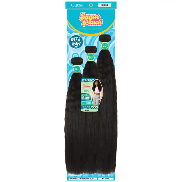 Tissage Bundle Cheveux Naturels Spanish Curl 3pcs - Outré - Image 4