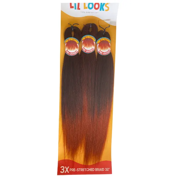Mèches BRAID 32" pré étirées X-PRESSION - Outré Lil Looks - Image 3