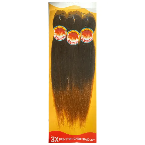 Mèches BRAID 32" pré étirées X-PRESSION - Outré Lil Looks - Image 7
