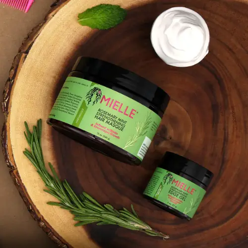 Masque Fortifiant Rosemary Mint - Mielle Organics - Image 3