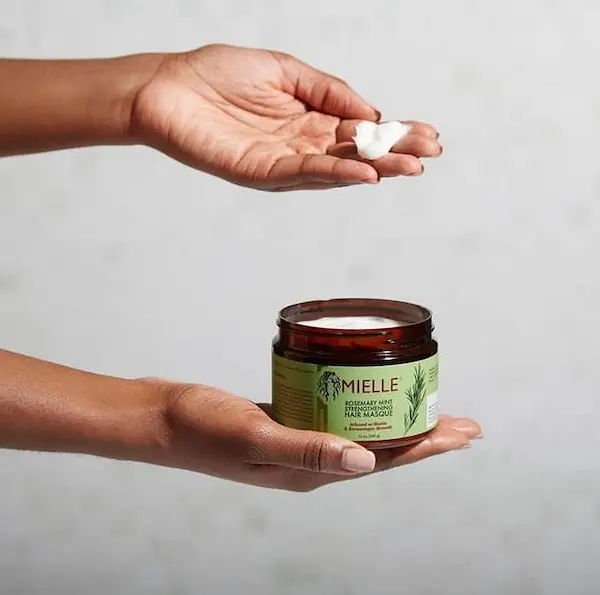 Masque Fortifiant Rosemary Mint - Mielle Organics - Image 4