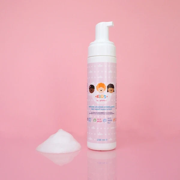 Mousse Modelante Cheveux Ondulés Bouclés Enfant - Afro Ricci - Image 2