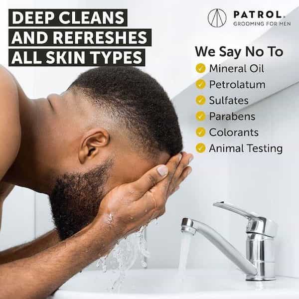 Nettoyant Purifiant Visage Homme Face Wash - Skin Patrol - Image 3