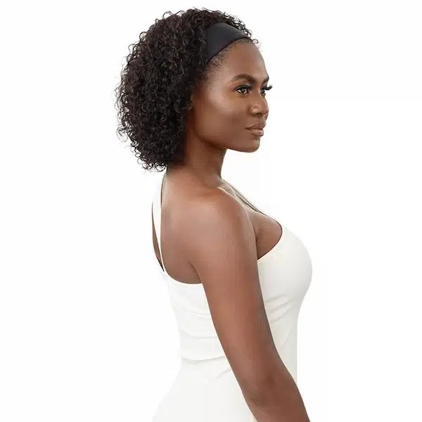 Perruque Bandeau Cheveux Naturels Boho Jerry - Outré - Image 2