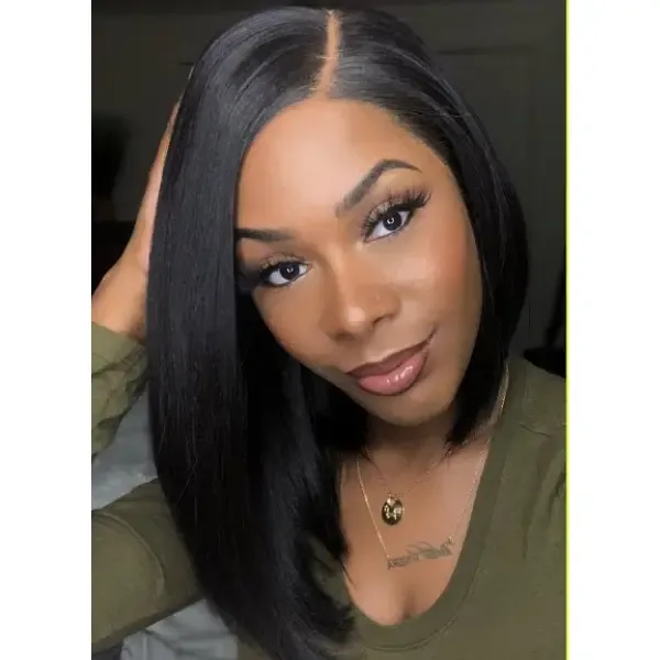Perruque Lace Front Bob Noire Zandra - Outré - Image 3