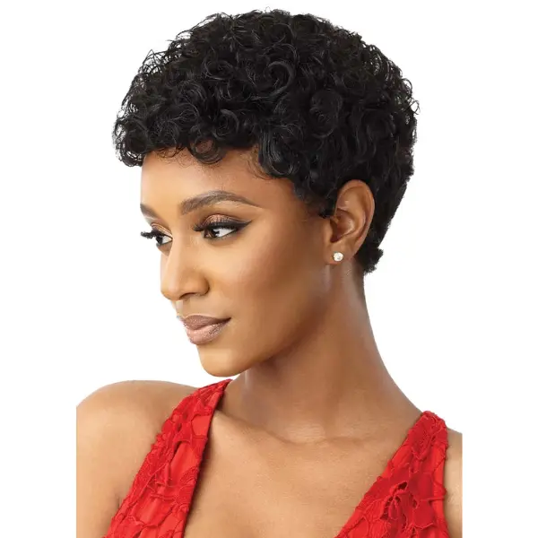 Perruque Curly Courte Naturelle Bloom - Outré Fab & Fly - Image 2
