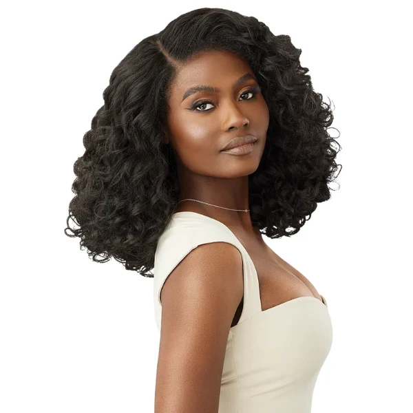Perruque Afro Baby Hair HD Lace Yaki Curly Kinkysoft 4 - Outré - Image 2