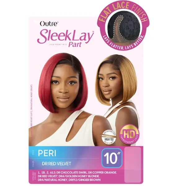 Perruque Bob Lisse HD Lace Peri - Outré - Image 4