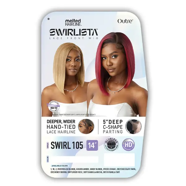 Perruque Lace Front Bob Lisse Swirl 105 - Outré - Image 5