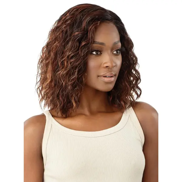 Perruque Lace Front Bob Chocolat Kelora - Outré - Image 2