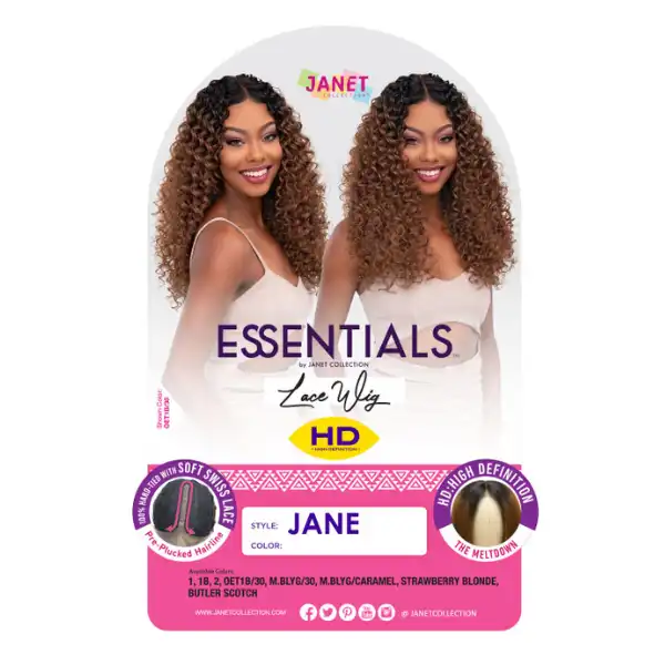 Perruque Lace Front Curly Jane - Janet Collection - Image 5