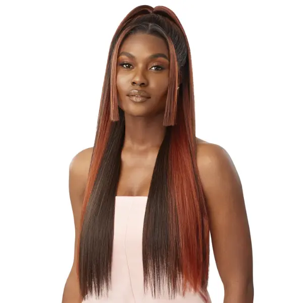 Perruque Lace HD+ Lisse Sleek Yaki Straight - Outré - Image 3