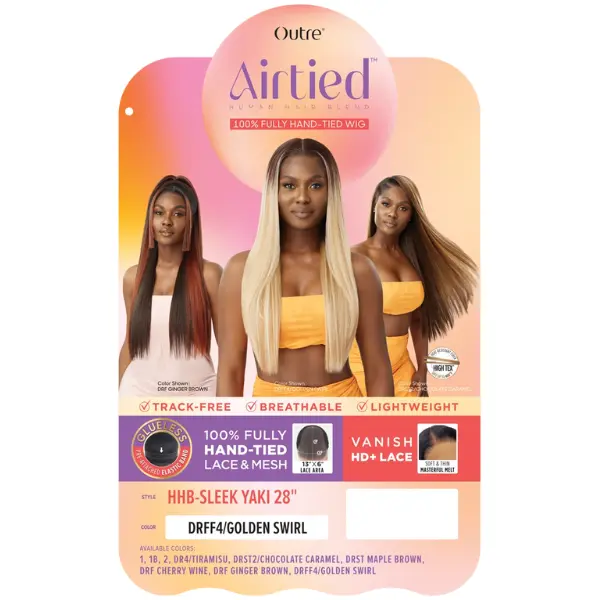 Perruque Lace HD+ Lisse Sleek Yaki Straight - Outré - Image 5