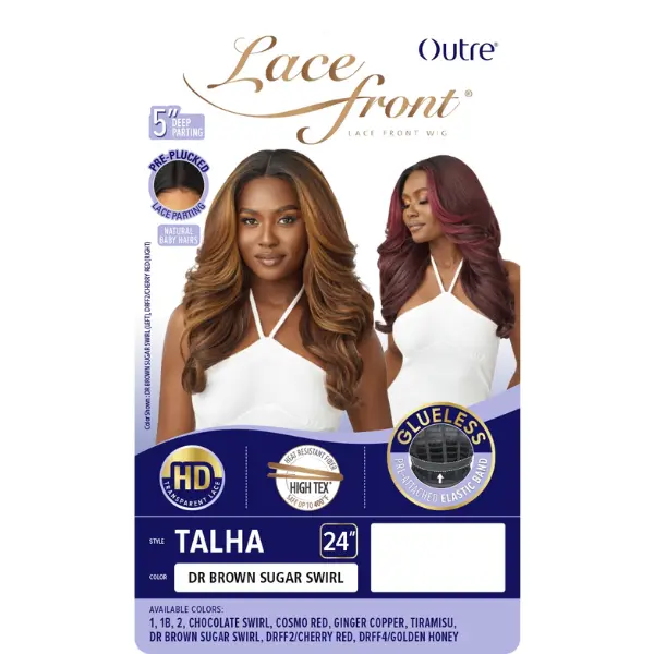 Perruque Lace HD Wavy Talha - Outré - Image 5