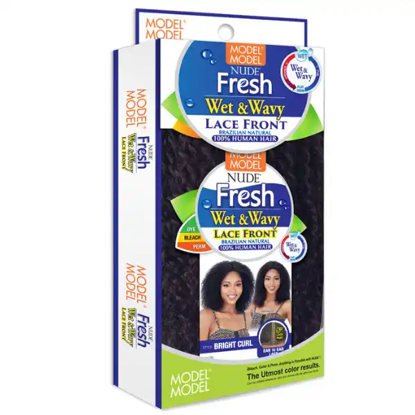 Perruque Naturelle Deep Curly Bright Curl - Model Model - Image 3