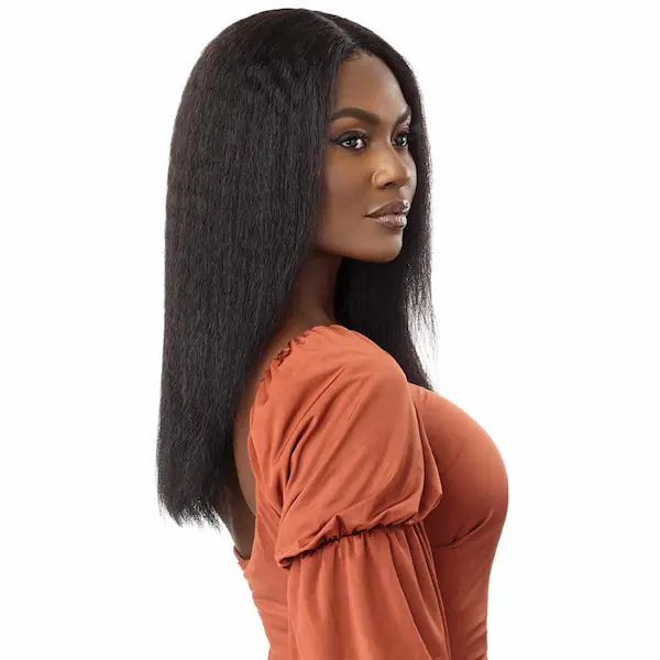 Perruque Naturelle Vierge KINKY STRAIGHT 20 pouces -  Outré - Image 3