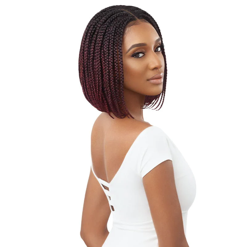 Perruque Tressée Lace 4X4 BOX BRAID BOB - Outré - Image 3