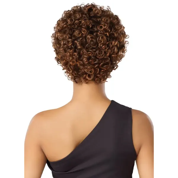 Perruque Naturelle Pixie Cut Bouclée Odinea - Outré - Image 3