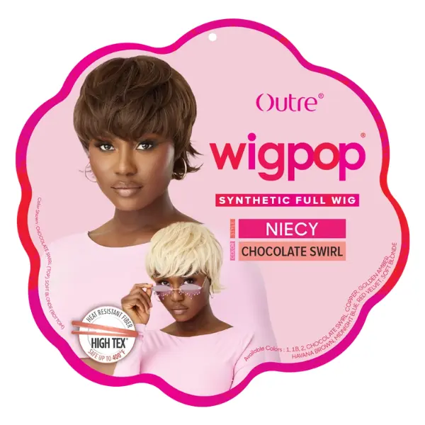 Perruque Pixie Cut Lisse Niecy - Outré - Image 4