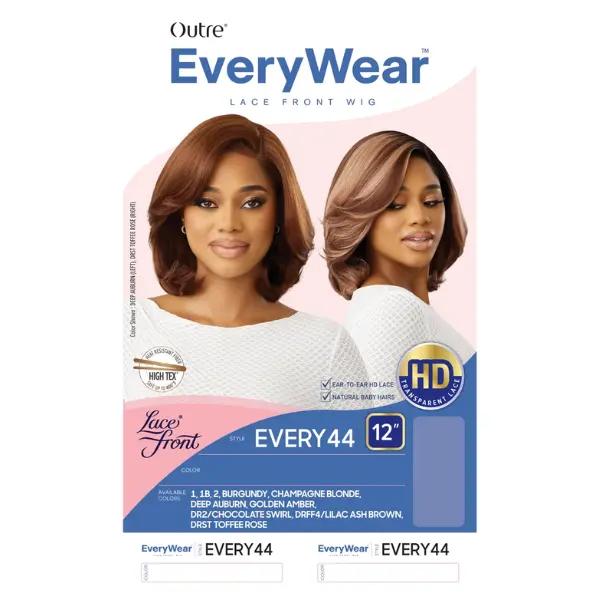Perruque HD Lace Yaki Bob Every44 - Outré - Image 4