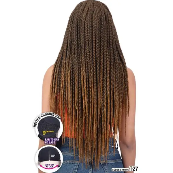 Perruque Tressée Long Box Braids - Model Model - Image 4