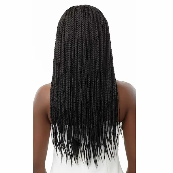Perruque Lace Wig Tressée 13X4 Knotless Square Part Braids - Outré - Image 3