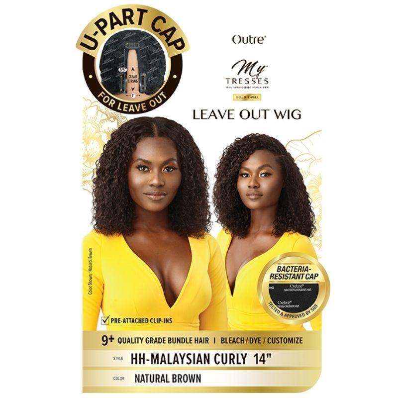 Perruque U-Part Cheveux Naturels Malaysian Curly - Outré - Image 5