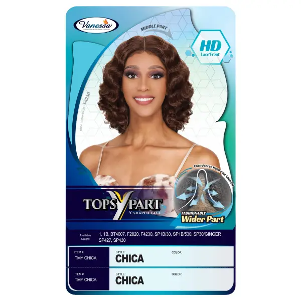 Perruque Wavy Bob TMY Chica - Vanessa - Image 3
