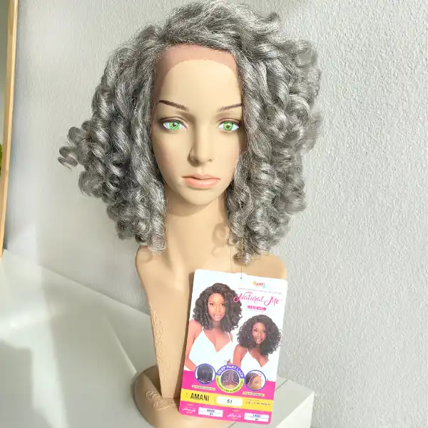 Perruque Lace Wig Yaki Natural Me AMANI - Janet Collection - Image 3