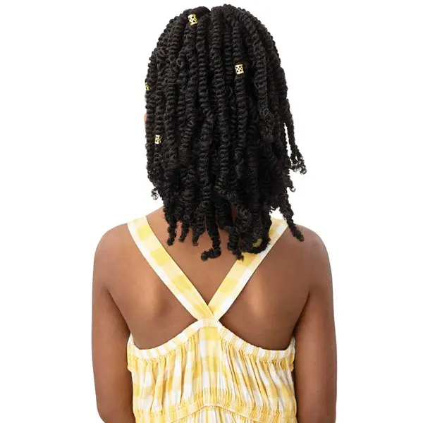 Postiche Twist Gold Cuffed Bomb - Outré Lil Looks - Image 3