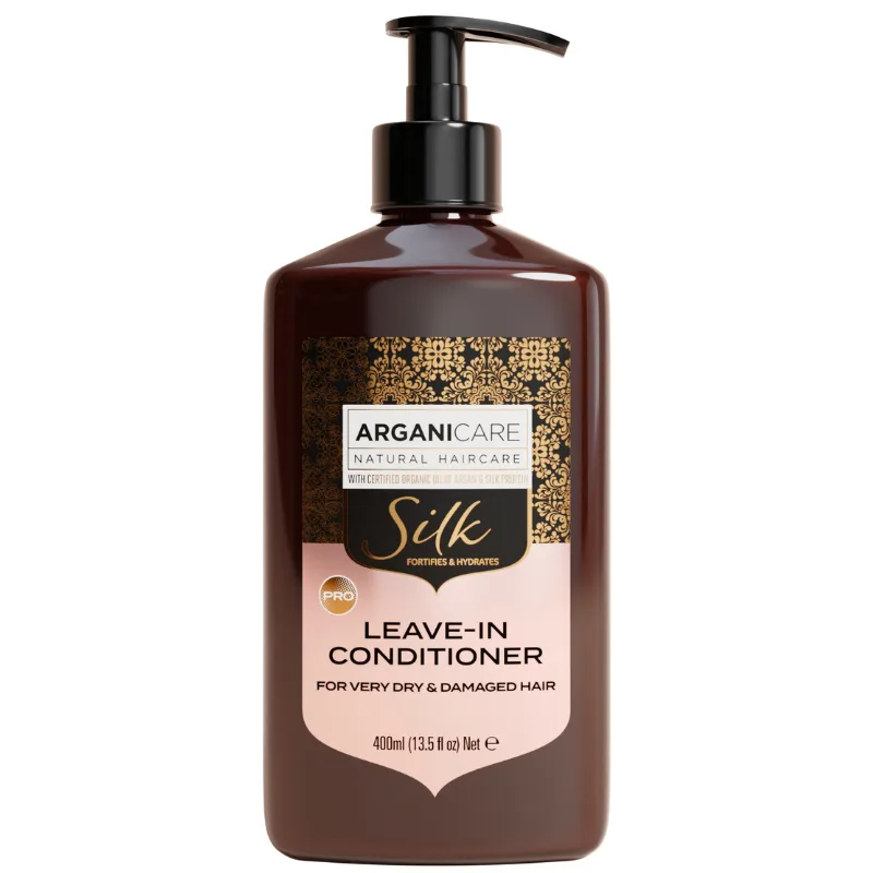 Leave-in Conditioner à la Protéine de Soie Cheveux Abîmés - Arganicare
