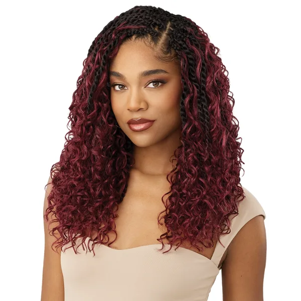 Crochet Braids Boho Island Twist 3X 12" X-Pression Twisted Up - Outré