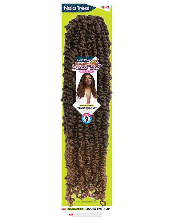 Mèches Passion Twist Curly Feathered 20 pouces - Janet Collection - Image 4