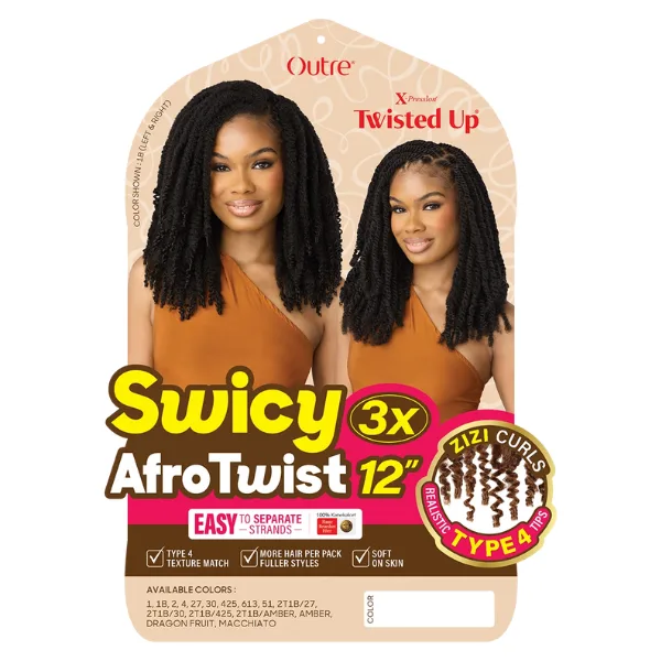 Mèches pour vanilles Swicy Afro Twist 12 pouces - Outré - Image 5