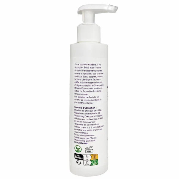 Curlista Bébé - Shampoing Mousse Douceur - Image 3