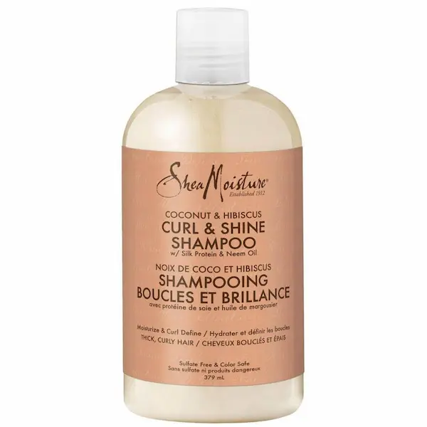 Shampooing Curl & Shine - Shea Moisture Coconut & Hibiscus