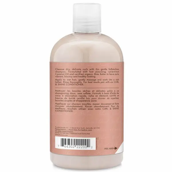 Shampooing Curl & Shine - Shea Moisture Coconut & Hibiscus - Image 6