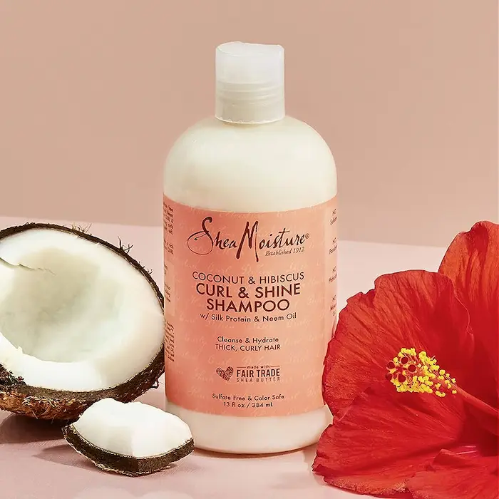 Shampooing Curl & Shine - Shea Moisture Coconut & Hibiscus - Image 7