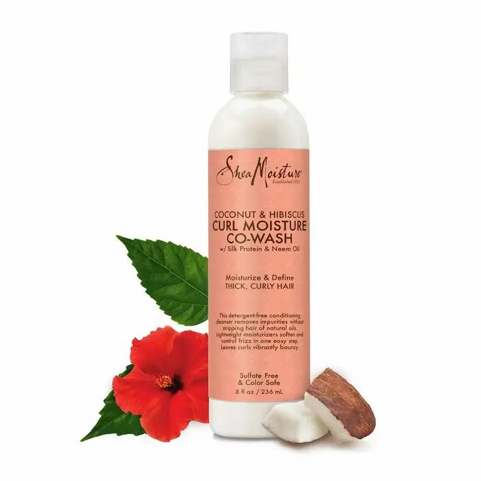 Cowash Conditioning Cleanser - Shea Moisture Coconut Hibiscus - Image 3