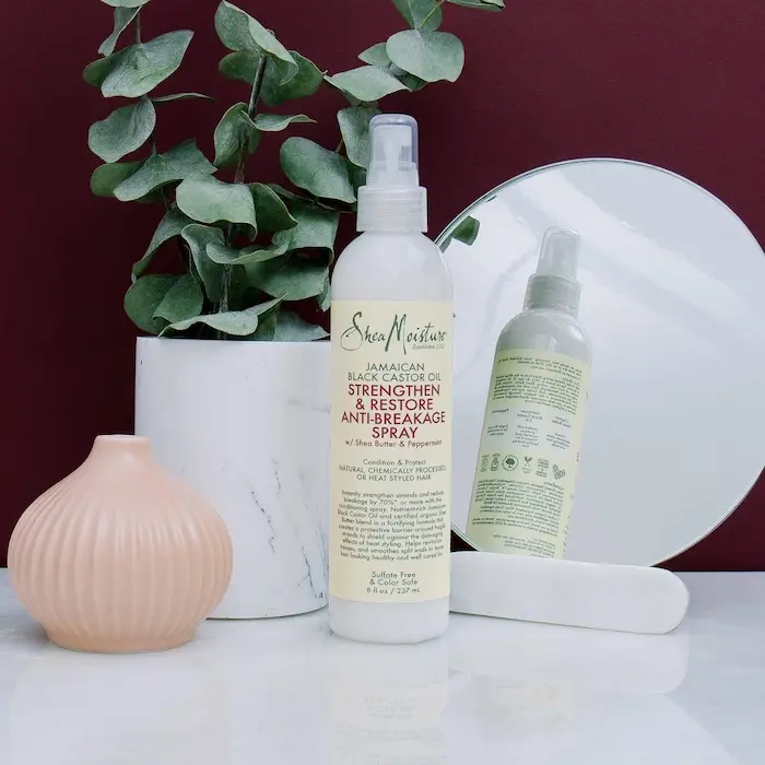 Spray Anti-Casse Anti-Breakage - Shea Moisture Jamaican Black Castor Oil - Image 3