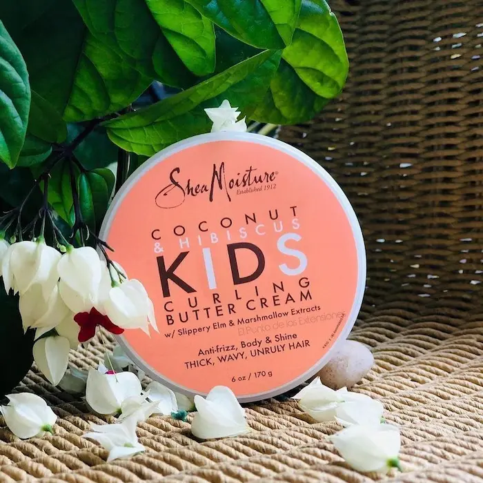 Crème Boucles Curling Butter Cream Coco & Hibiscus - Shea Moisture Kids - Image 3