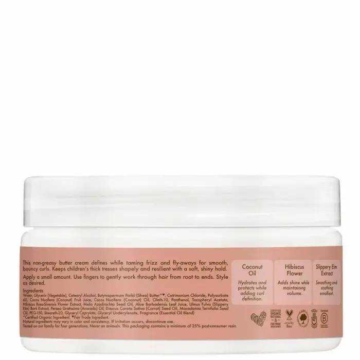 Crème Boucles Curling Butter Cream Coco & Hibiscus - Shea Moisture Kids - Image 6