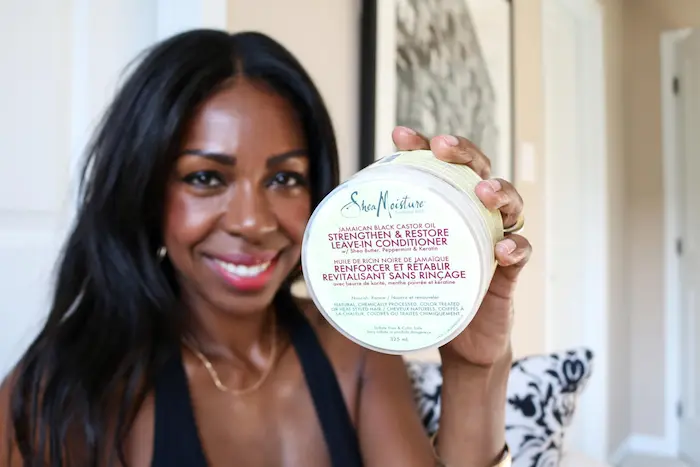 Smoothie Jamaican Black Castor Oil Crème Coiffante - Shea Moisture - Image 4
