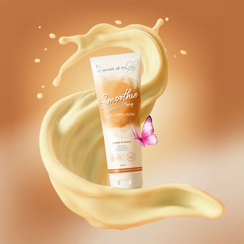 Smoothie Vanille-Ylang Lait Capillaire - Les Secrets de Loly - Image 4