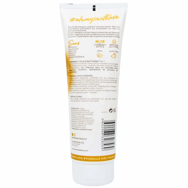 Smoothie Vanille-Ylang Lait Capillaire - Les Secrets de Loly - Image 6