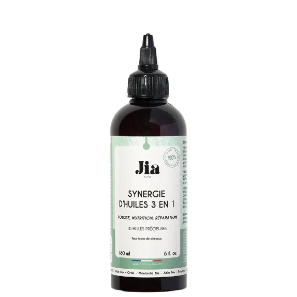 Synergie d'huiles 3-en-1 Pousse Nutrition Réparation - Jia Paris