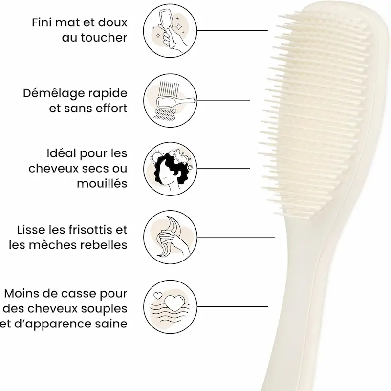 Brosse Ultimate Detangler Matte Porcelain Cream - Tangle Teezer - Image 5